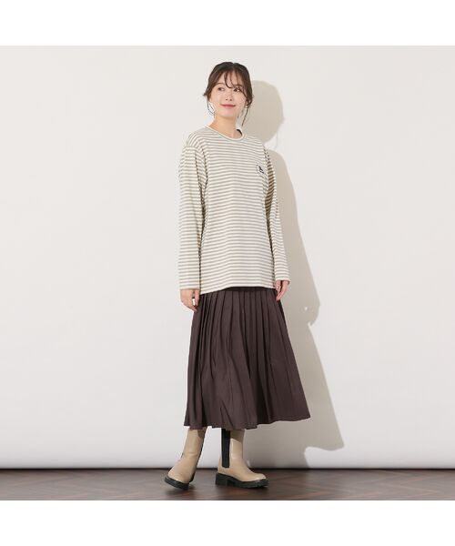 PISANO / ピサーノ カットソー | 【HAPPY FACE・手洗いOK】エマちゃんプリントロンT | 詳細7