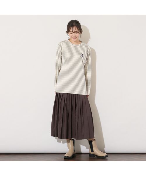 PISANO / ピサーノ カットソー | 【HAPPY FACE・手洗いOK】エマちゃんプリントロンT | 詳細8