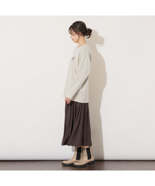 PISANO / ピサーノ カットソー | 【HAPPY FACE・手洗いOK】エマちゃんプリントロンT | 詳細9