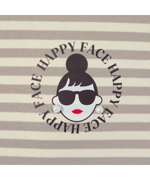 PISANO / ピサーノ カットソー | 【HAPPY FACE・手洗いOK】エマちゃんプリントロンT | 詳細10