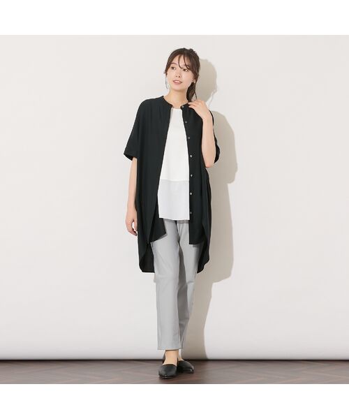 PISANO / ピサーノ タンクトップ | 【紫外線防止・接触冷感・手洗いOK】ウエスト切り替えタンクトップ | 詳細8