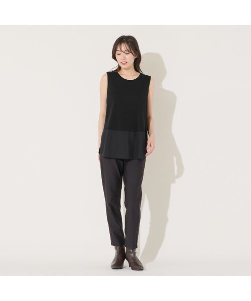 PISANO / ピサーノ タンクトップ | 【紫外線防止・接触冷感・手洗いOK】ウエスト切り替えタンクトップ | 詳細10