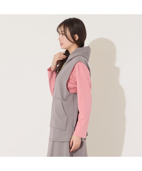 PISANO / ピサーノ ベスト | 【手洗いOK・セットアップ対応】アクアスーティングフーディージレ | 詳細1