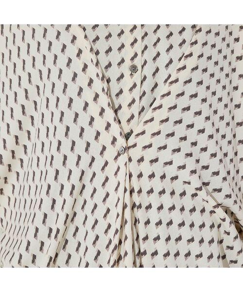 PISANO / ピサーノ シャツ・ブラウス | 【手洗いOK】2WAY・ドルマンスリーブ幾何プリントチュニックブラウス | 詳細6