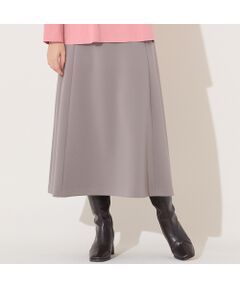 PISANO / ピサーノ ミニ・ひざ丈スカート | 【手洗いOK・セットアップ対応】アクアスーティングAラインシルエットスカート