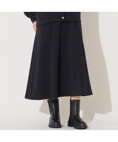 PISANO / ピサーノ ミニ・ひざ丈スカート | 【手洗いOK・セットアップ対応】アクアスーティングAラインシルエットスカート