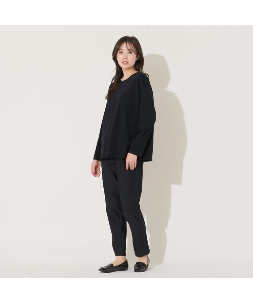 PISANO / ピサーノ カットソー | 【手洗いOK・綿100%】切り替えデザイン・サイロプレミアム天竺ロンT | 詳細6