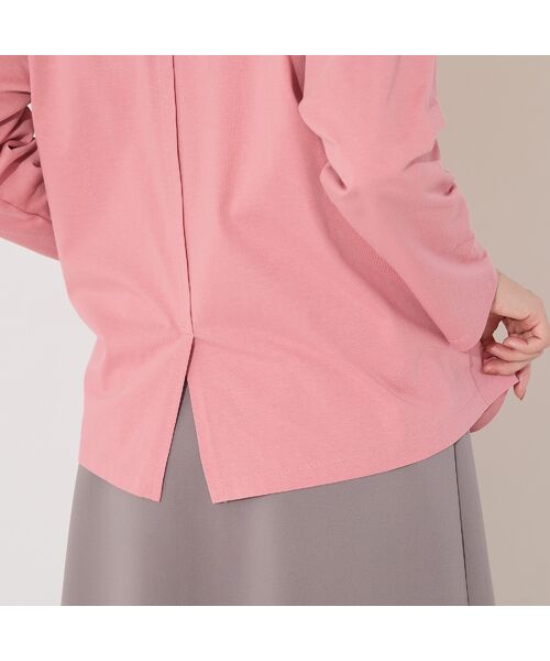 PISANO / ピサーノ カットソー | 【手洗いOK・綿100%】切り替えデザイン・サイロプレミアム天竺ロンT | 詳細17