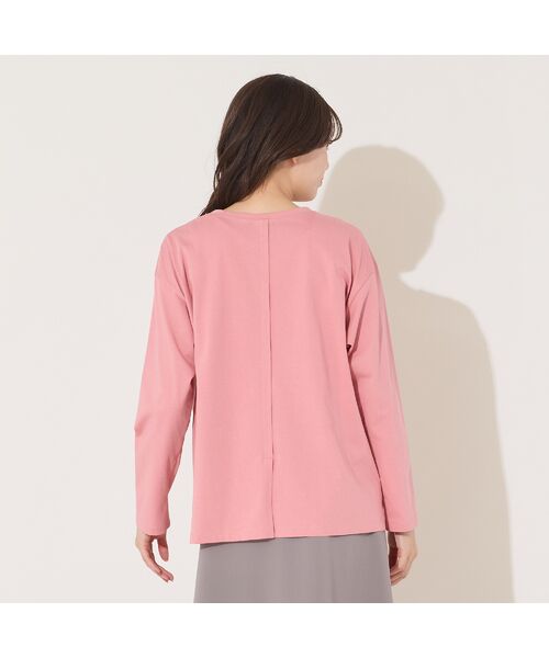 PISANO / ピサーノ カットソー | 【手洗いOK・綿100%】切り替えデザイン・サイロプレミアム天竺ロンT | 詳細9