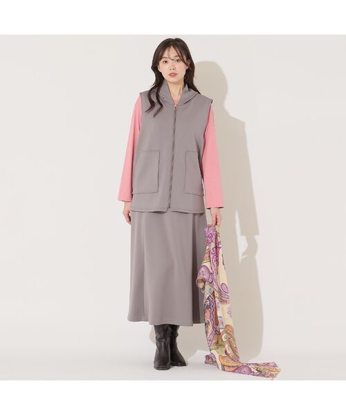 PISANO / ピサーノ カットソー | 【手洗いOK・綿100%】切り替えデザイン・サイロプレミアム天竺ロンT | 詳細14