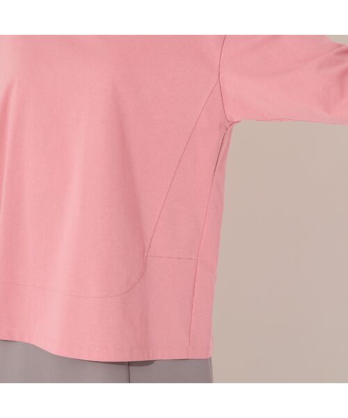 PISANO / ピサーノ カットソー | 【手洗いOK・綿100%】切り替えデザイン・サイロプレミアム天竺ロンT | 詳細16