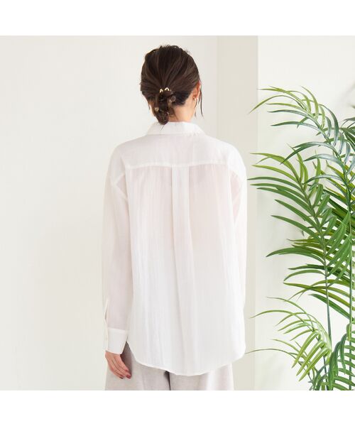 PISANO / ピサーノ その他トップス | 【アンサンブル】ニットジレ×ストライプシャツ | 詳細5