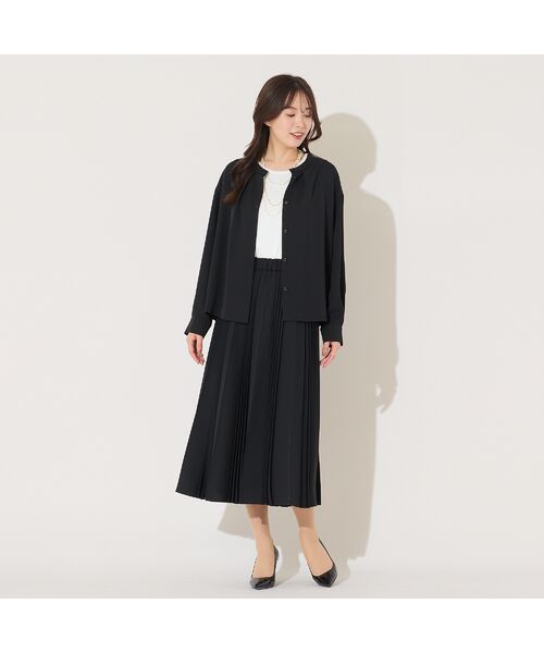 PISANO / ピサーノ シャツ・ブラウス | 【手洗いOK・機能性素材・セットアップ対応】3WAYスタンドカラーブラウス | 詳細4