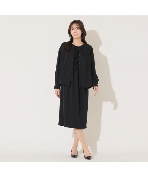 PISANO / ピサーノ シャツ・ブラウス | 【手洗いOK・機能性素材・セットアップ対応】3WAYスタンドカラーブラウス | 詳細5