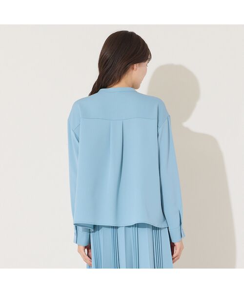 PISANO / ピサーノ シャツ・ブラウス | 【手洗いOK・機能性素材・セットアップ対応】3WAYスタンドカラーブラウス | 詳細8