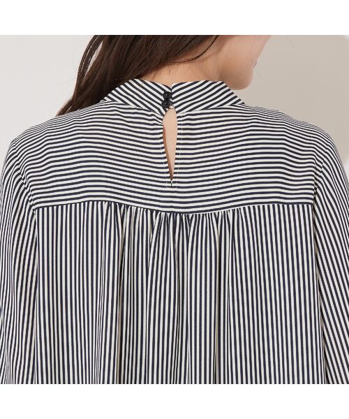 PISANO / ピサーノ シャツ・ブラウス | 【手洗いOK】2WAY・ストライプタイブラウス | 詳細9