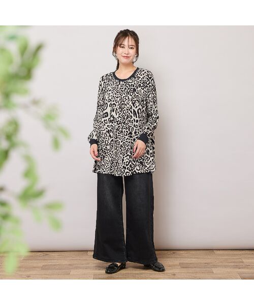 PISANO / ピサーノ シャツ・ブラウス | 【手洗いOK】インパクトプリントブラウス | 詳細1