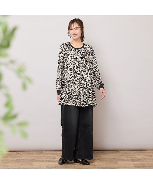 PISANO / ピサーノ シャツ・ブラウス | 【手洗いOK】インパクトプリントブラウス | 詳細2