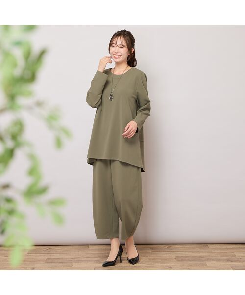 PISANO / ピサーノ その他パンツ | 【手洗いOK・接触冷感・吸水速乾・セットアップ対応】バレルパンツ | 詳細8