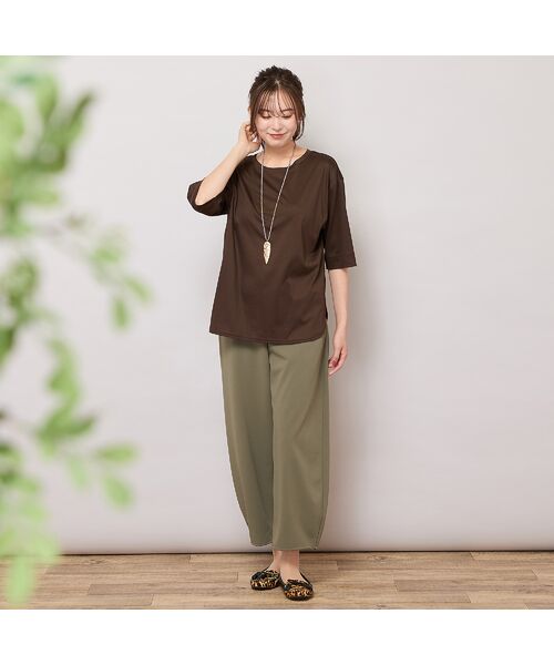 PISANO / ピサーノ その他パンツ | 【手洗いOK・接触冷感・吸水速乾・セットアップ対応】バレルパンツ | 詳細9