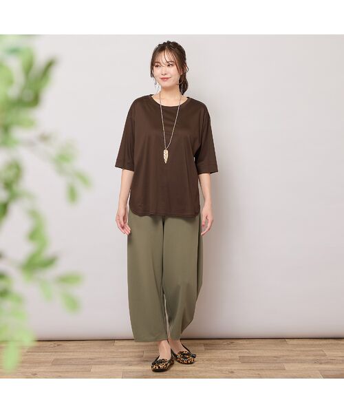 PISANO / ピサーノ その他パンツ | 【手洗いOK・接触冷感・吸水速乾・セットアップ対応】バレルパンツ | 詳細10