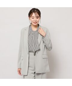 PISANO / ピサーノ テーラードジャケット | 【セットアップ対応】ワンボタン・テーラードジャケット