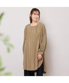 PISANO / ピサーノ ノーカラージャケット | 【手洗いOK】ノーカラー・MA-1ロングジャケット