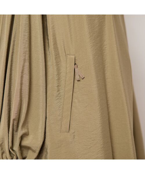 PISANO / ピサーノ ノーカラージャケット | 【手洗いOK】ノーカラー・MA-1ロングジャケット | 詳細10