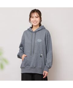 PISANO / ピサーノ パーカー | 【手洗いOK・HAPPY FACE】エマちゃんコラボプリントフーディーパーカー