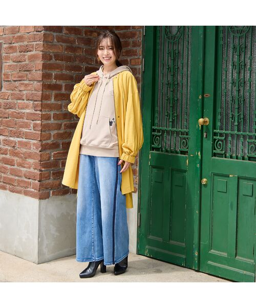 PISANO / ピサーノ パーカー | 【手洗いOK・HAPPY FACE】エマちゃんコラボプリントフーディーパーカー | 詳細12