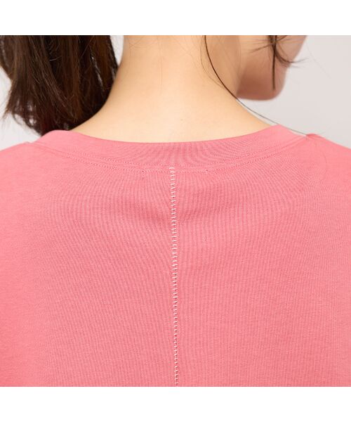 PISANO / ピサーノ カットソー | 【手洗いOK】ベロアテープロゴ刺繍カットソー | 詳細17