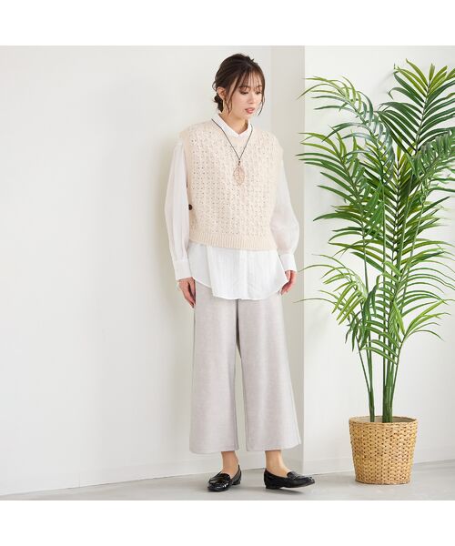 PISANO / ピサーノ ネックレス・ペンダント・チョーカー | ブロンズ調リーフモチーフネックレス | 詳細2