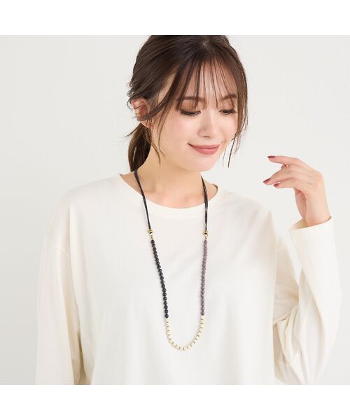 PISANO / ピサーノ ネックレス・ペンダント・チョーカー | ビーズグラデーションネックレス | 詳細1