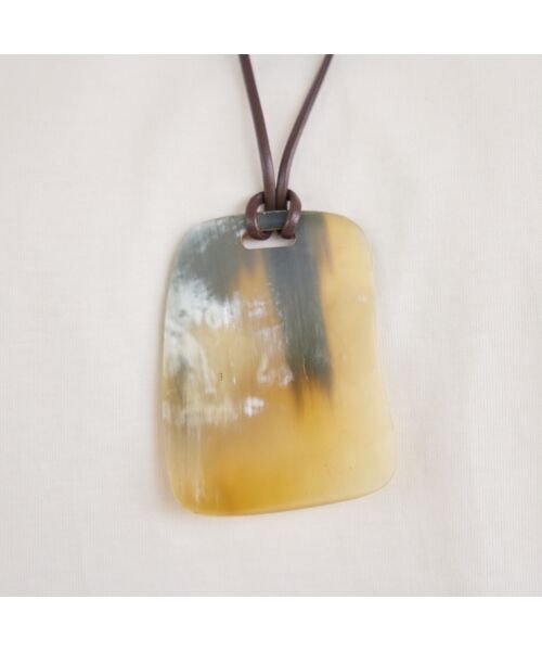 PISANO / ピサーノ ネックレス・ペンダント・チョーカー | べっ甲調プレートネックレス | 詳細3