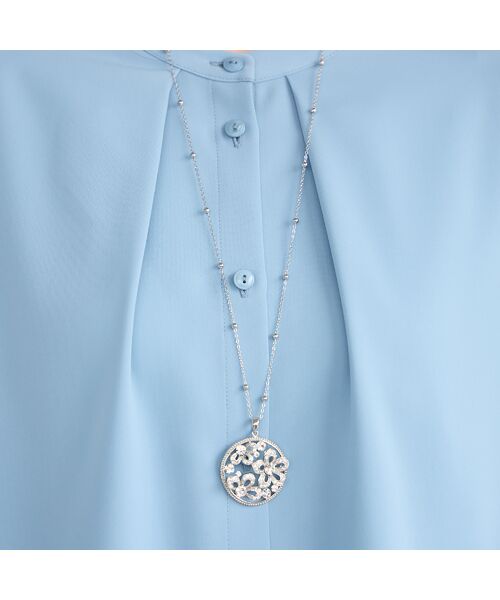 PISANO / ピサーノ ネックレス・ペンダント・チョーカー | フラワーモチーフ・サークルネックレス | 詳細2