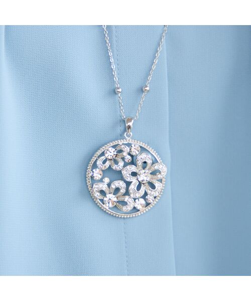 PISANO / ピサーノ ネックレス・ペンダント・チョーカー | フラワーモチーフ・サークルネックレス | 詳細3