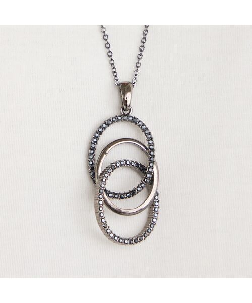 PISANO / ピサーノ ネックレス・ペンダント・チョーカー | 3連オーバルパーツネックレス | 詳細3