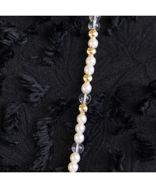 PISANO / ピサーノ ネックレス・ペンダント・チョーカー | MIXラウンドビジューネックレス | 詳細5