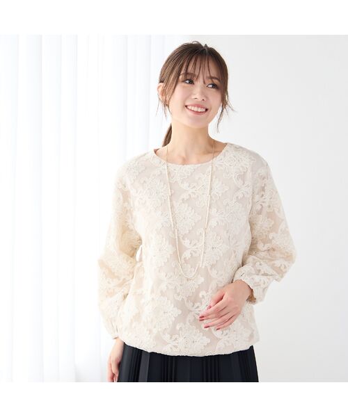 PISANO / ピサーノ ネックレス・ペンダント・チョーカー | パール調ビジュー×ゴールド調チェーン・2連ロングネックレス | 詳細2