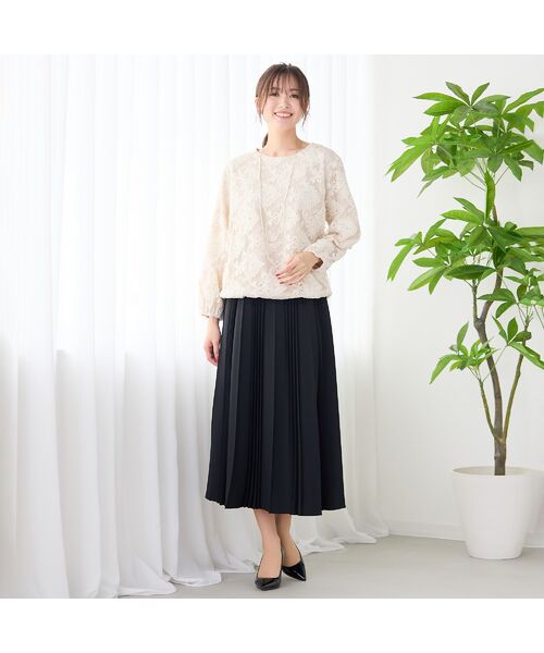 PISANO / ピサーノ ネックレス・ペンダント・チョーカー | パール調ビジュー×ゴールド調チェーン・2連ロングネックレス | 詳細4