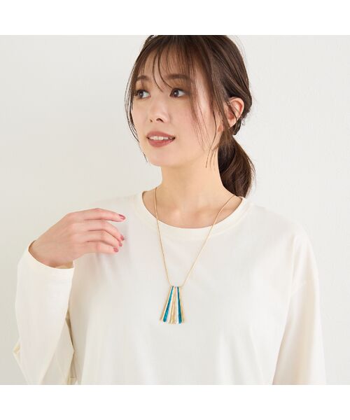 PISANO / ピサーノ ネックレス・ペンダント・チョーカー | アンティーク風パーツ付きゴールド調ネックレス | 詳細1