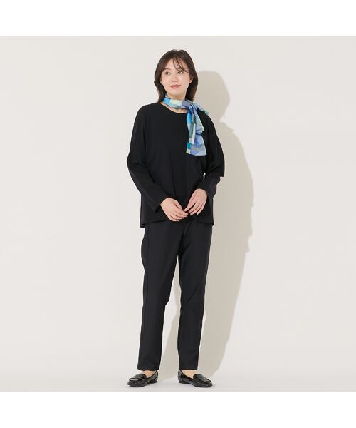 PISANO / ピサーノ マフラー・ショール・スヌード・ストール | 【手洗いOK】ジオメトリックプリントストール | 詳細2