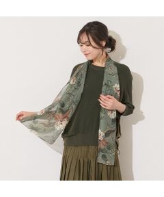 PISANO / ピサーノ マフラー・ショール・スヌード・ストール | 【手洗いOK】フラワープリントストール