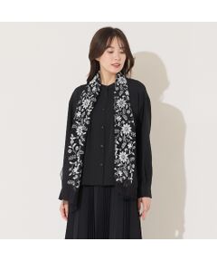 PISANO / ピサーノ マフラー・ショール・スヌード・ストール | ボタニカル刺繍ストール