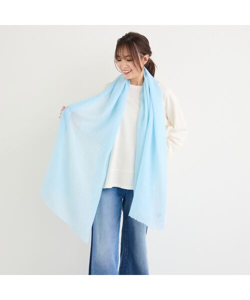 PISANO / ピサーノ マフラー・ショール・スヌード・ストール | プレーンワイドストール | 詳細5