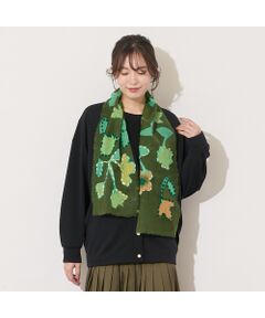 PISANO / ピサーノ マフラー・ショール・スヌード・ストール | フラワープリントストール