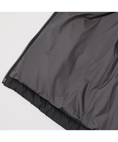 PISANO / ピサーノ ベスト | キャメル入り中綿・ジップアップフーディージレ | 詳細11