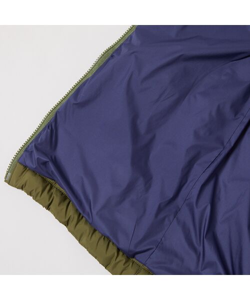 PISANO / ピサーノ ベスト | キャメル入り中綿・ジップアップフーディージレ | 詳細17