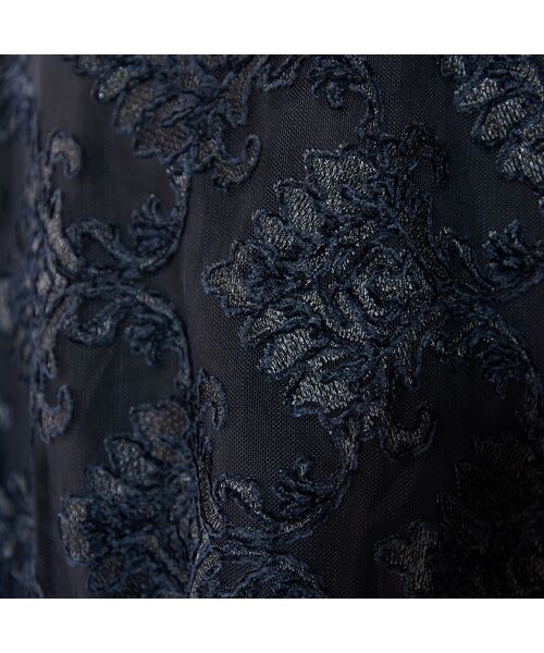 PISANO / ピサーノ シャツ・ブラウス | 【手洗いOK】チュールジャカード・ラウンドネックギャザーブラウス | 詳細13