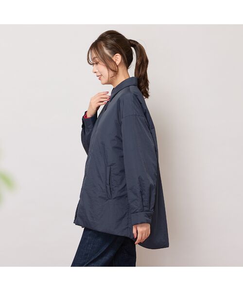 PISANO / ピサーノ その他トップス | 極薄中綿入りオーバーシャツ | 詳細1